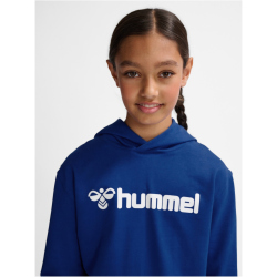 hummel hmlGO 2.0 Logo Hoodie Kinder 7045 - true blue 164