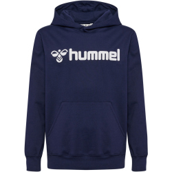 hummel hmlGO 2.0 Logo Hoodie Kinder 7026 - marine 140