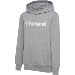 hummel hmlGO 2.0 Logo Hoodie Kinder 2006 - grey melange 116