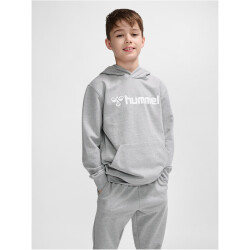 hummel hmlGO 2.0 Logo Hoodie Kinder 2006 - grey melange 116