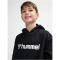 hummel hmlGO 2.0 Logo Hoodie Kinder 2001 - black 140