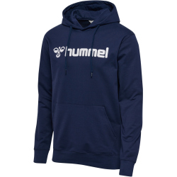 hummel hmlGO 2.0 Logo Hoodie 7026 - marine XS
