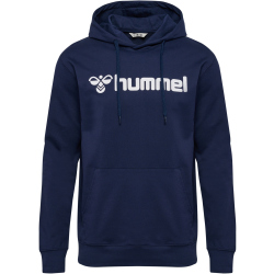 hummel hmlGO 2.0 Logo Hoodie 7026 - marine 3XL