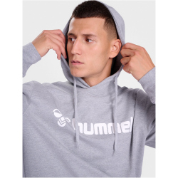 hummel hmlGO 2.0 Logo Hoodie 2006 - grey melange XS