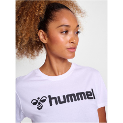 hummel hmlGO 2.0 Logo T-Shirt Damen 9001 - white XS