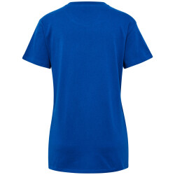 hummel hmlGO 2.0 Logo T-Shirt Damen 7045 - true blue XS