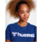 hummel hmlGO 2.0 Logo T-Shirt Damen 7045 - true blue XS