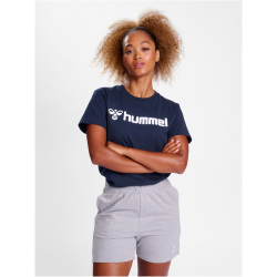 hummel hmlGO 2.0 Logo T-Shirt Damen 7026 - marine XS
