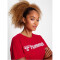 hummel hmlGO 2.0 Logo T-Shirt Damen 3062 - true red XXL