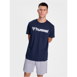 hummel hmlGO 2.0 Logo T-Shirt 7026 - marine M