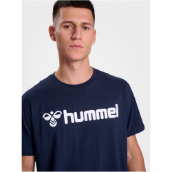 hummel hmlGO 2.0 Logo T-Shirt 7026 - marine L