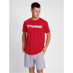 hummel hmlGO 2.0 Logo T-Shirt 3062 - true red M