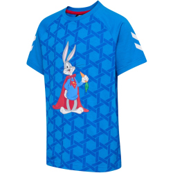 hummel hmlBUGS BUNNY T-Shirt Kinder 7813 - french blue 110