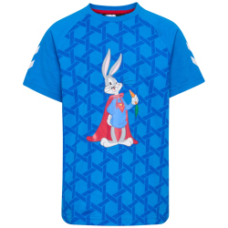 hummel hmlBUGS BUNNY T-Shirt Kinder 7813 - french blue 110