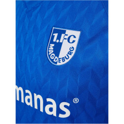 hummel 1. FC Magdeburg Auswärtstrikot 2023/24 7251 - princess blue S