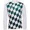 hummel SV Werder Bremen 1/2-Zip Aufwärm-Sweatshirt 9001 - white S