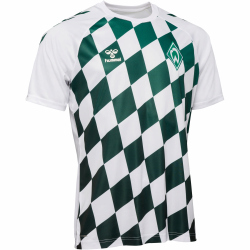 hummel SV Werder Bremen Pre-Game Trikot 2023/24 Kinder 9290 - white w/o sponsor 152