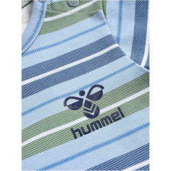 hummel hmlJAN Baby-Strampler Jungen 7781 - blue fog 56