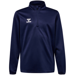 hummel Essential 1/2-Zip Sweatshirt Kinder 7026 - marine 116