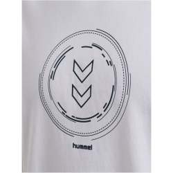 hummel hmlACTIVE Circle Baumwoll-Shirt 9001 - white S
