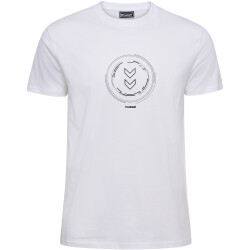 hummel hmlACTIVE Circle Baumwoll-Shirt 9001 - white XL