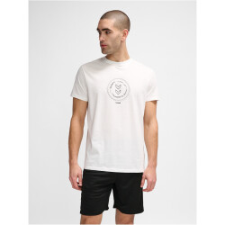 hummel hmlACTIVE Circle Baumwoll-Shirt 9001 - white XL
