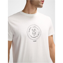 hummel hmlACTIVE Circle Baumwoll-Shirt 9001 - white XL