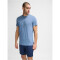 hummel hmlACTIVE Circle Baumwoll-Shirt 4250 - coronet blue S