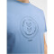 hummel hmlACTIVE Circle Baumwoll-Shirt 4250 - coronet blue S