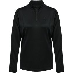 hummel hmlACTIVE Poly 1/2-Zip Sweatjacke Damen 2001 - black S