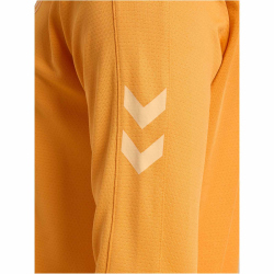 hummel hmlACTIVE Poly 1/2-Zip Sweatjacke 3237 - blazing orange S