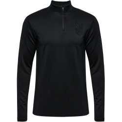 hummel hmlACTIVE Poly 1/2-Zip Sweatjacke 2001 - black 3XL