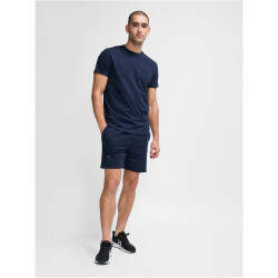 hummel hmlACTIVE Baumwoll-Shorts 7364 - total eclipse L