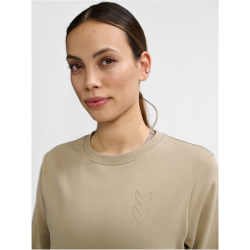 hummel hmlACTIVE Sweatshirt Damen 8104 - crockery XS