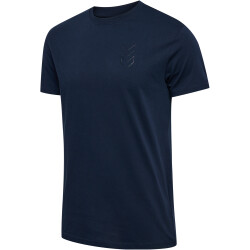 hummel hmlACTIVE Baumwoll-Shirt 7364 - total eclipse L