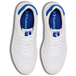 hummel Perfect Archive Handballschuhe 9109 - white/blue 42