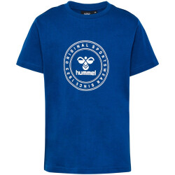hummel hmlTRES Circle T-Shirt Kinder 7424 - estate blue 128