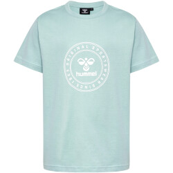 hummel hmlTRES Circle T-Shirt Kinder 7405 - blue surf 92