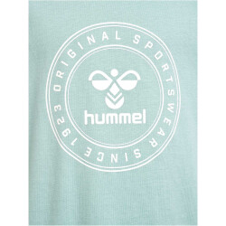 hummel hmlTRES Circle T-Shirt Kinder 7405 - blue surf 92