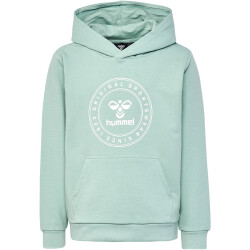 hummel hmlCUATRO Circle Hoodie Kinder 7405 - blue surf 104