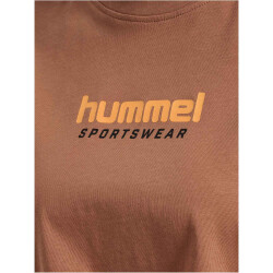 hummel hmlLGC MALU Cropped T-Shirt Damen 8143 - mocha mousse XL