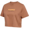 hummel hmlLGC MALU Cropped T-Shirt Damen 8143 - mocha mousse XL