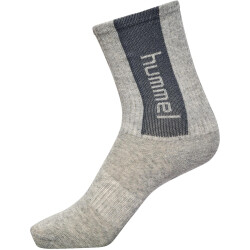 3er Pack hummel hmlDANTE Socken Kinder 2006 - grey melange 24-27