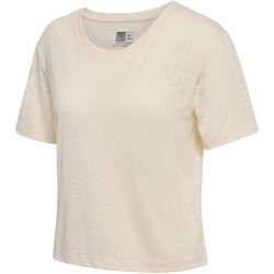hummel hmlMT LIGHT Burnout T-Shirt Damen 8141 - whitecap...