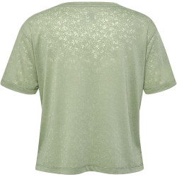 hummel hmlMT LIGHT Burnout T-Shirt Damen 6092 - seagrass XS