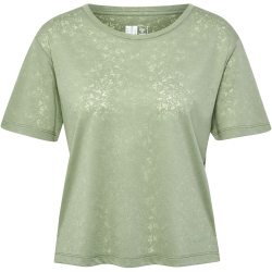 hummel hmlMT LIGHT Burnout T-Shirt Damen 6092 - seagrass XS
