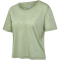 hummel hmlMT LIGHT Burnout T-Shirt Damen 6092 - seagrass XS
