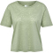 hummel hmlMT LIGHT Burnout T-Shirt Damen 6092 - seagrass XS