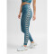 hummel hmlMT DROPS Seamless Mid-Waist Leggings Damen 7332 - stargazer/silver lining XL