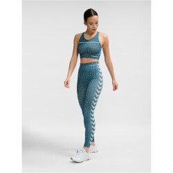 hummel hmlMT DROPS Seamless Sport-BH Damen 7332 - stargazer/silver lining XS